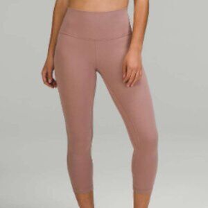 Lululemon Align High Rise Cropped Size 10 21" Inseam